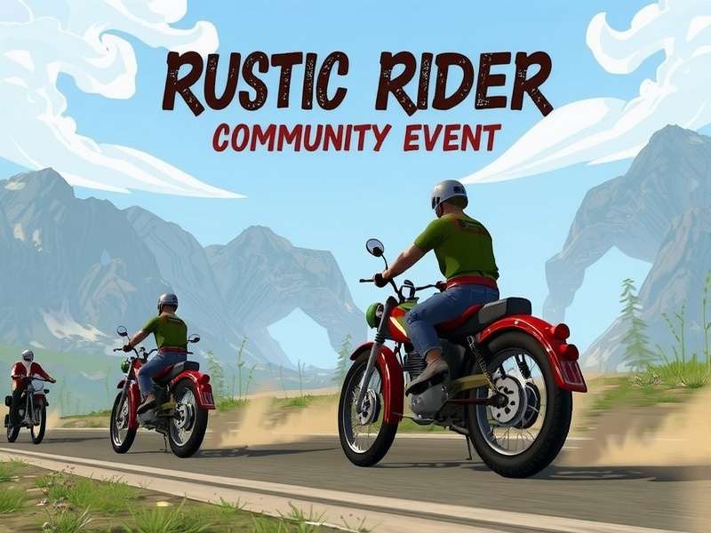 Rustic Rider Game Screenshot